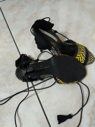 Sandali Zara donna tacco 36