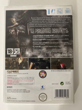 Resident Evil 4 Wii Edition PAL España Completo
