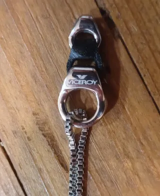 Collar Viceroy Plata y Negro