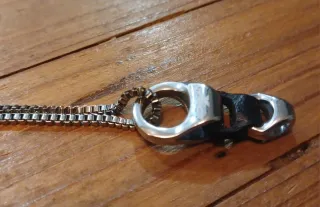 Collar Viceroy Plata y Negro