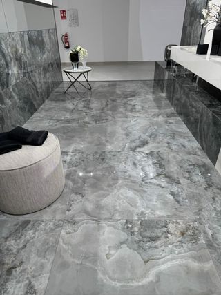 Azulejos Barato 60x120 Gris Pulido Porcelanico