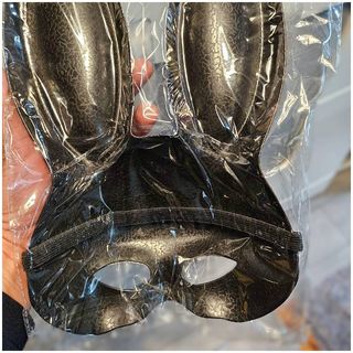 Disfraz Coneja Mujer Talla M - Vestido Negro Sexy