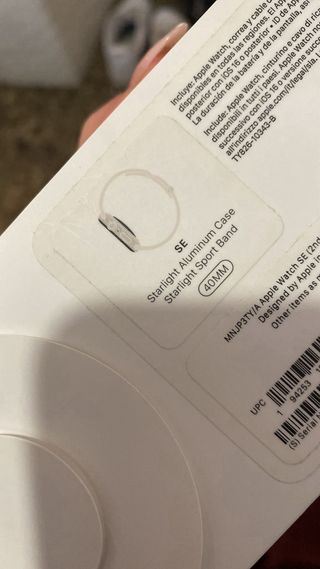 Apple Watch SE Oro/Plata (Beige)