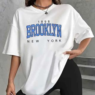 Franela Oversize Brooklyn Dama