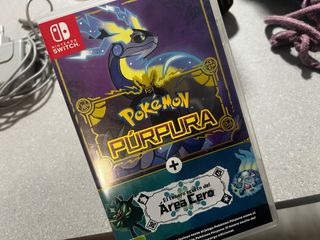 Pokemon Púrpura + DLC Área Cero Switch