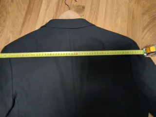 Americana Blazer Negro Estilo Old Money