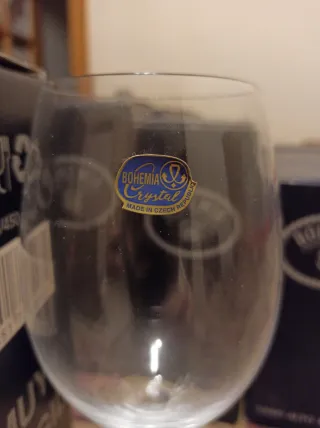 Vasos y copas Bohemia Czech Republic