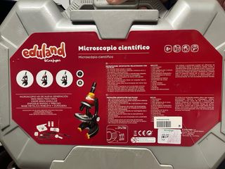 Microscopio Infantil EduLand Maletín Accesorios