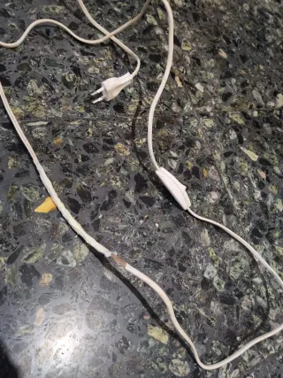 Lámpara Columna Alabastro y Jarrón