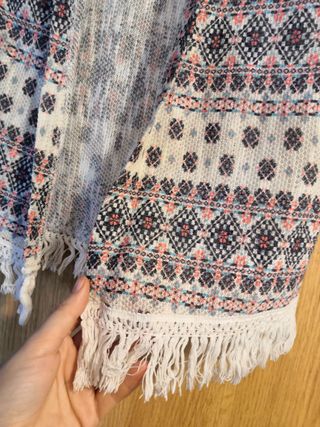 Chaqueta étnica fina mujer