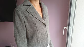 Chaqueta DKNY Gris Mujer