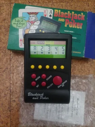 Jogo Eletrónico Blackjack e Poker