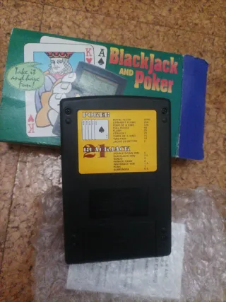 Jogo Eletrónico Blackjack e Poker