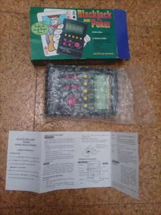 Jogo Eletrónico Blackjack e Poker