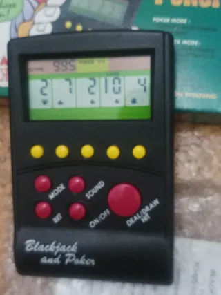 Jogo Eletrónico Blackjack e Poker