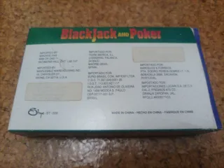 Jogo Eletrónico Blackjack e Poker