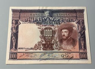 Billete 1000 Pesetas 1925 Banco de España