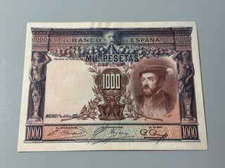 Billete 1000 Pesetas 1925 Banco de España