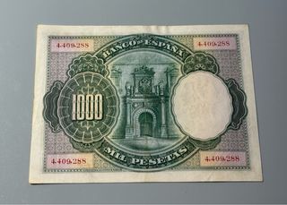 Billete 1000 Pesetas 1925 Banco de España