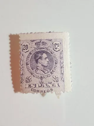 2 Sellos Antiguos Alfonso XIII - 1909