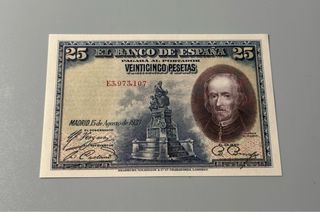 25 Pesetas 1928 Banco de España Sin Circular