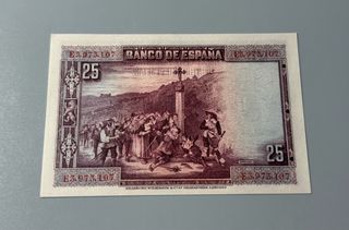 25 Pesetas 1928 Banco de España Sin Circular