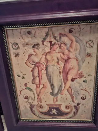 Coppia di quadri classici