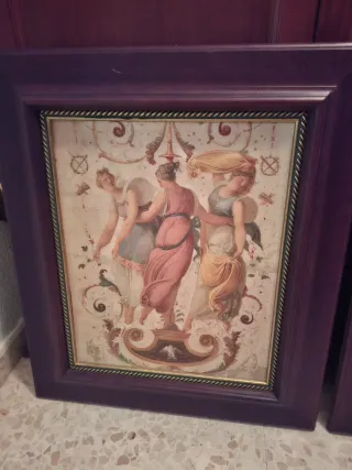 Coppia di quadri classici