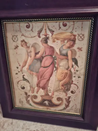 Coppia di quadri classici