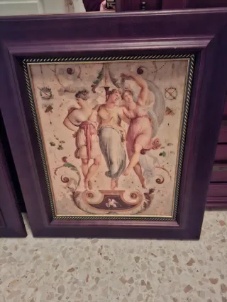 Coppia di quadri classici