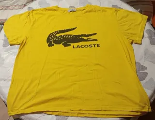 Camiseta Lacoste Amarilla Cocodrilo