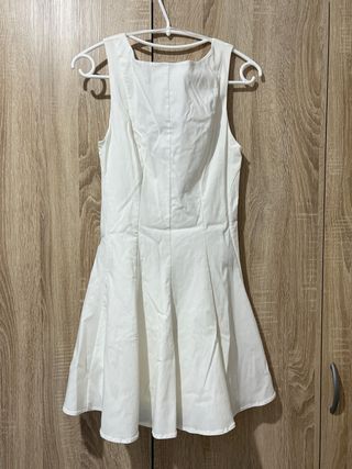 Vestido Bershka blanco