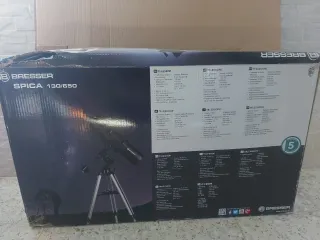 Telescopio Bresser Spica 130-650