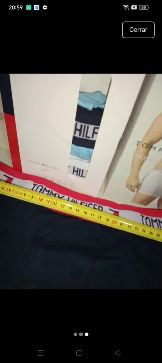 Pack 3 Boxer Tommy Hilfiger Talla M