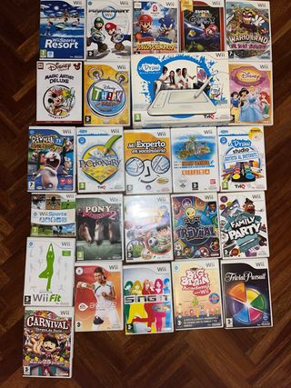 Lote 25 Juegos Wii