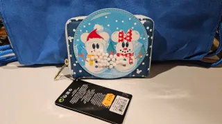 Cartera Disney Minnie Mouse Navidad Loungefly