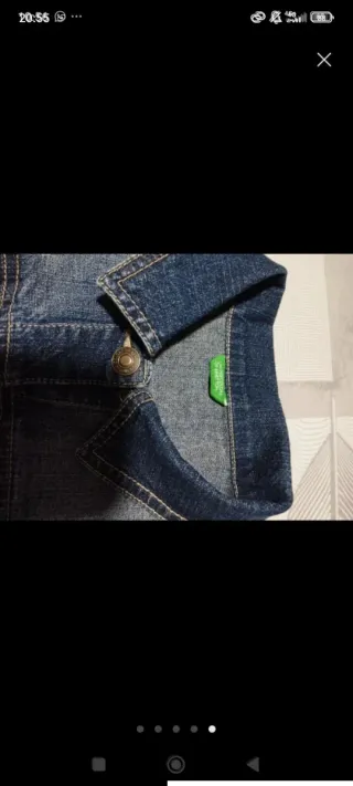 Chaqueta vaquera Benetton