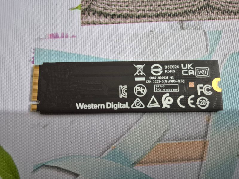 SSD 256GB NVMe M.2 PCIe Gen4X4 afbeelding 2