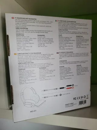 Cuffie Hogi senza fili con trasmettitore