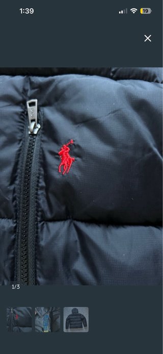 Abrigo Ralph Lauren (Talla M)