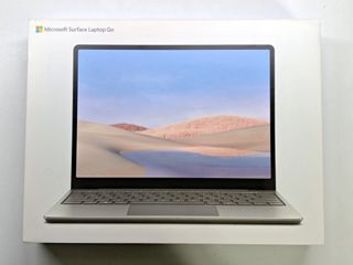 Caja Microsoft Surface Laptop Go + Manuales