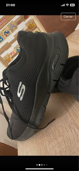 Zapatillas Skechers Negras