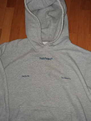 Sudadera Nude Project Grisr original reloj