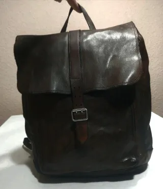 Mochila Campomaggi Marrón Cuero