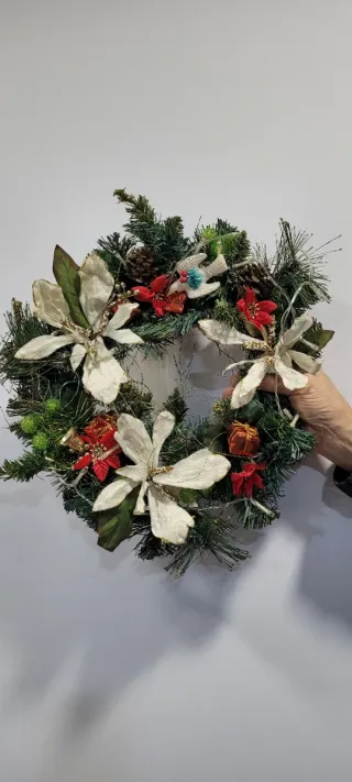 Corona de Navidad Decorada