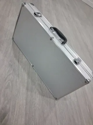 Maletín Barbacoa Utensilios Madera y Metal