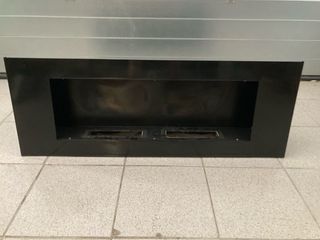 Chimenea Bioetanol 110x40cm Negra