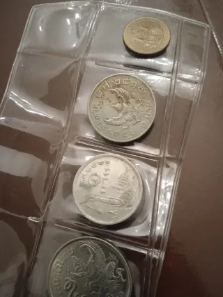Colección de monedas Tailandia