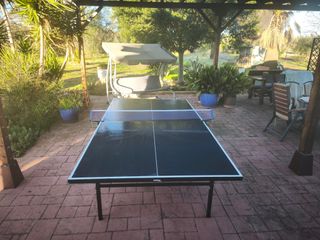 Mesa de ping-pong plegable