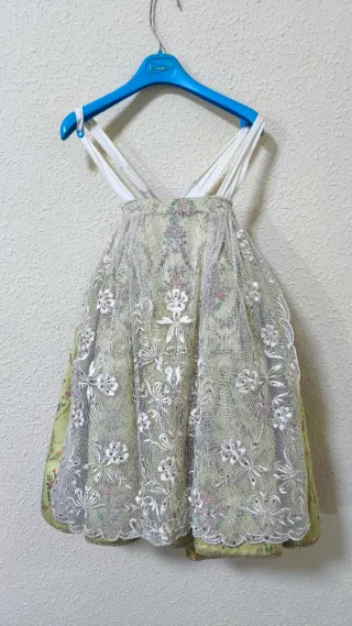 Traje de Fallera con encaje